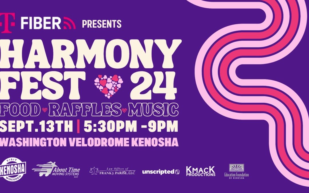 Harmony Fest 2024: Uniting Kenosha Through Music, Community, and Education on September 13